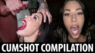 Shaiden Rogue XXX Compilation von geilen Cumshots auf das Gesicht